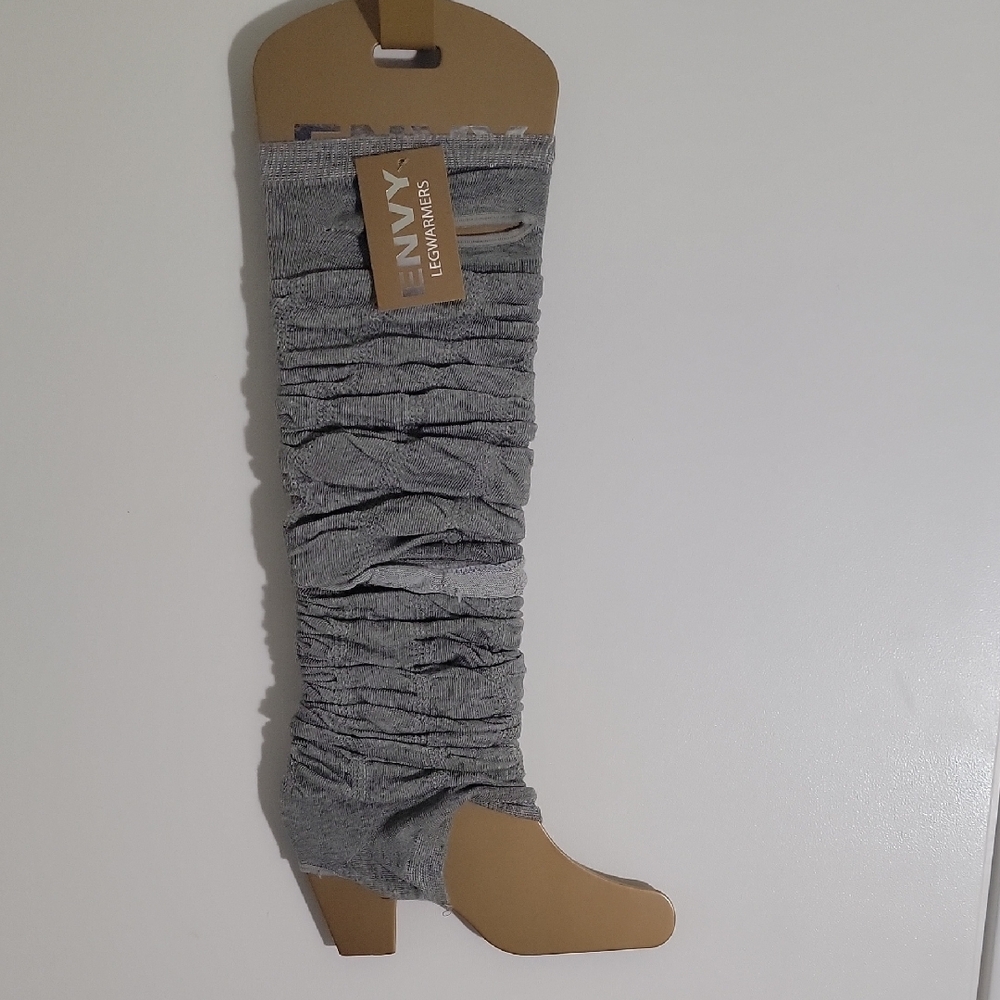 Envy Gray Leg Warmers